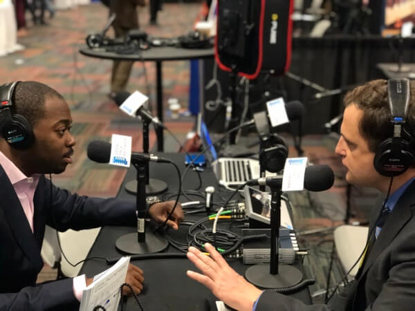 Laurence Colletti interviews Stanley Louissaint about disaster recovery for lawyers at the 2018 ABA TECHSHOW conference.