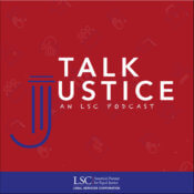 Talk Justice logo