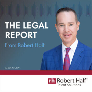 The Legal Report from Robert Half
