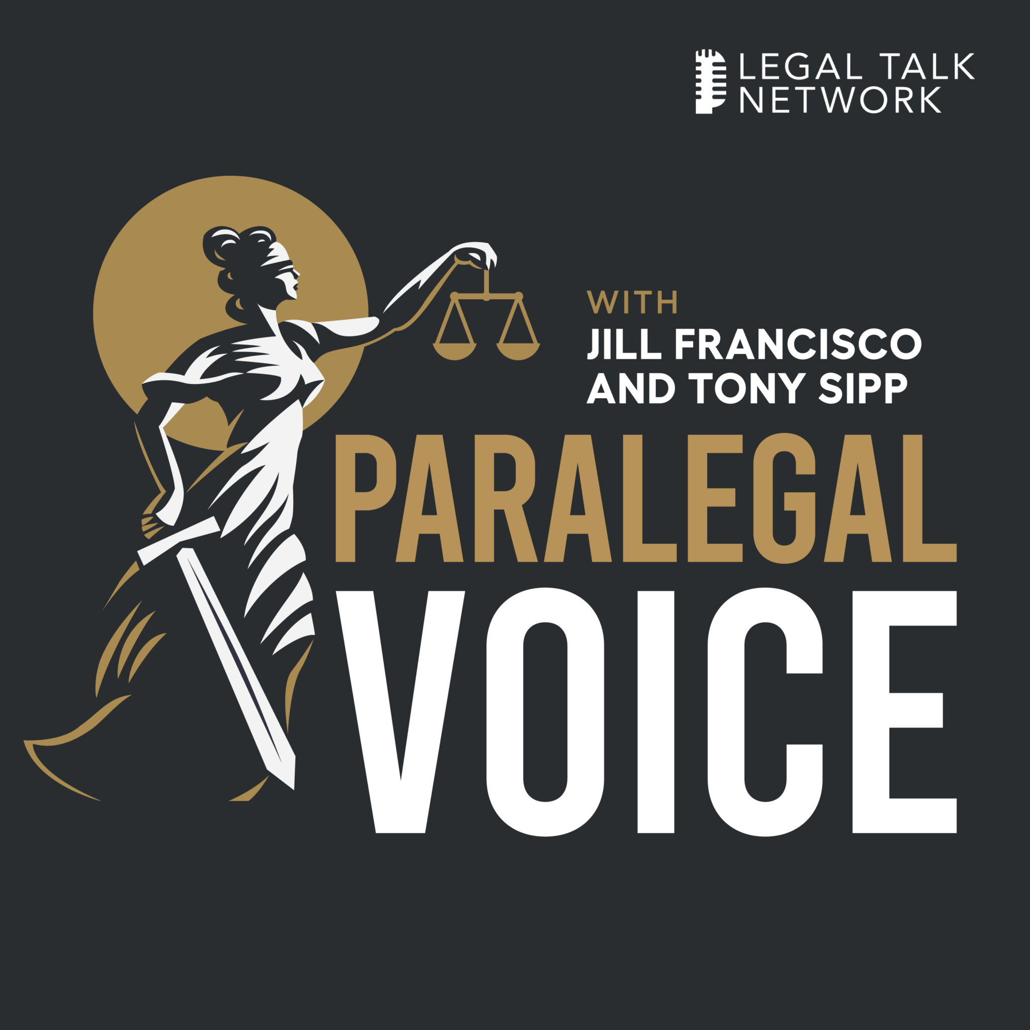 From Paralegal to Paraleader - Paralegal Voice Podcast PNG 2048x2048 