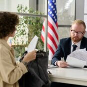 Woman talking to an immigration attorney for the first time